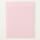 Motif de coeurs roses mignons Nom (Dos)