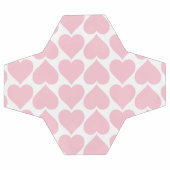 Motif de cœurs roses, romantique, amour (Plat)