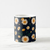 Motif de conception de marmites sur des tasses ble (Centre)