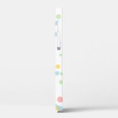 Motif de confetti personnalisé iPhone 12 coque (Verso / Gauche)