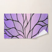 Motif de congé créatif Pearlescent violet (Serviette à main)