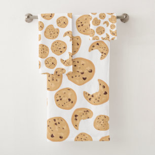 Motif de cookies à puces de chocolat