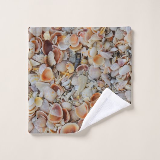 Motif de coquillages (Gant de toilette)