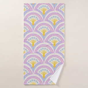 Motif de coquille de couleur pastel