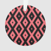Motif de corail et de diamant noir (devant)