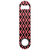 Motif de corail et de diamant noir (Dos)