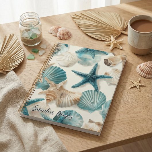 Motif de coraux verts turquoise sarcelle