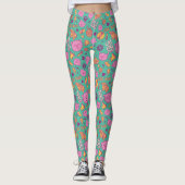 Motif de coton Leggings adultes (Devant)