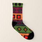 Motif de couleur africaine (Droite extérieur)