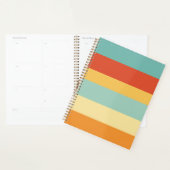 Motif de couleur rétro rayé (Devant avec enveloppe)
