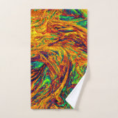 Motif de couleur vive (Serviette à main)