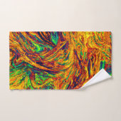 Motif de couleur vive (Serviette à main)