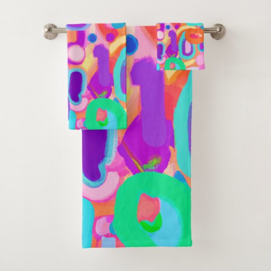 Motif de couleurs vives (En situation)