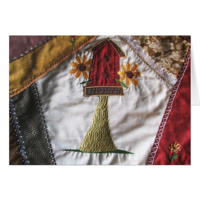 Motif de courtepointe fou (Devant horizontal)