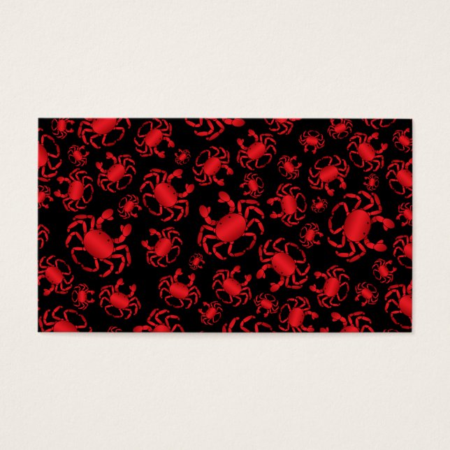 Motif de crabe noir (Devant)