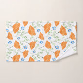 Motif de crapaud de Californie (Serviette à main)