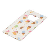 Motif de crème glacée, cône de crème glacée, Popsi (Devant Angle)