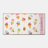 Motif de crème glacée, cône de crème glacée, Votre (Recto)