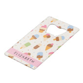 Motif de crème glacée, cône de crème glacée, Votre (Devant Angle)