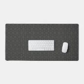 Motif de cube 3D minimaliste (Clavier et souris)