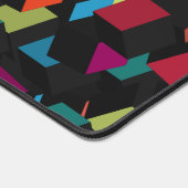 Motif de cube géométrique abstrait tendance (Coin)