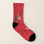 Motif de danse vintage Tango Flamenco (Droite extérieur)
