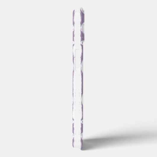 Motif de défilement Lavande Coque-Mate coque iphon (Verso / Droite)