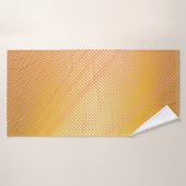 Motif de dégradé minimal. Conception de la couvert (Serviette de bain)