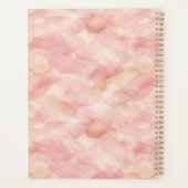 Motif de design abstrait moderne rose doux (Dos)