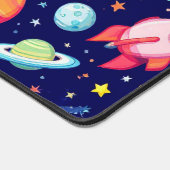 Motif de dessin animé spatial coloré (Coin)