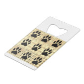 Motif De Dessin De Chien Paw À Sepia (Dos Angle)