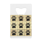 Motif De Dessin De Chien Paw À Sepia (Dos)
