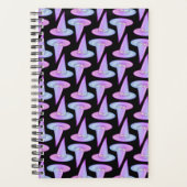 Motif de dessin mou Casquette de sorcière bleu vio (Devant)