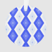 Motif de diamant bleu royal (devant)