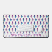 Motif de diamant inspirant (Clavier et souris)