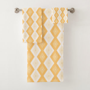Motif de diamant jaune