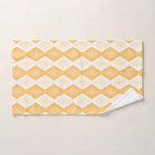 Motif de diamant jaune (Serviette à main)