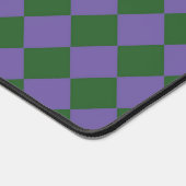 Motif de diamant Purple Green Checker (Coin)