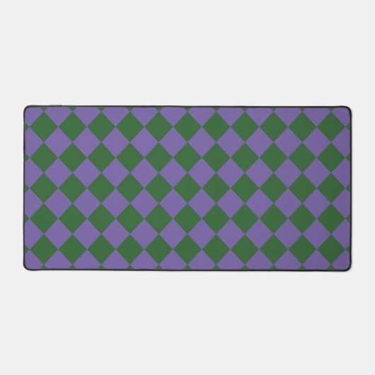 Motif de diamant Purple Green Checker (Recto)