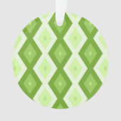Motif de diamant vert Chartreuse (devant)