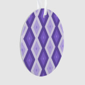 Motif de diamant violet (devant)