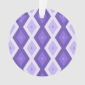 Motif de diamant violet (devant)