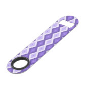 Motif de diamant violet (Dos Angle)