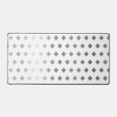 Motif de diamants blanc gris argenté décoratif (Recto)