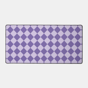 Motif de diamants de Checker Violet