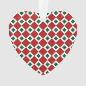 Motif de diamants de Noël (dos)