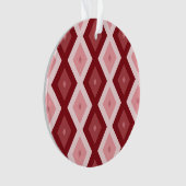 Motif de diamants rouges (devant)