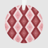 Motif de diamants rouges (devant)