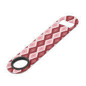 Motif de diamants rouges (Devant angulaire)