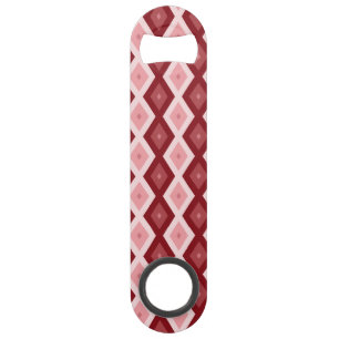 Motif de diamants rouges